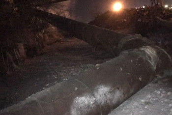 Обрушилось около километра трубопровода на "АрселорМиттал Темиртау"