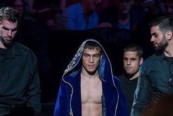 Фотография к новости: Казахстанский боксёр Джукембаев нокаутировал соперника за 35 секунд