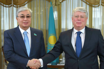 Фотография к новости: Гарантией партнёрства Казахстана и России назвал Токаев избрание Путина президентом 