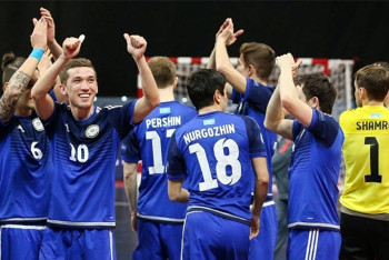 Фотография к новости: Сборная Казахстана по футзалу поднялась на четвёртое место в рейтинге УЕФА