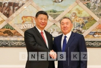 Фотография к новости: Председатель Китая Си Цзиньпин поздравил Назарбаева с Наурызом