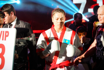 Фотография к новости: Фируза Шарипова может провести поединок по Qazaq kuresi в Сингапуре