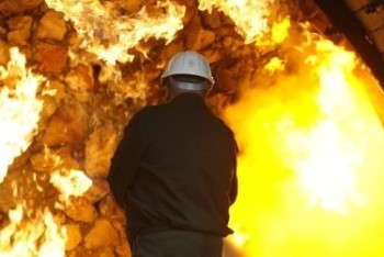 Шестой день горит шахта "АрселорМиттал Темиртау"