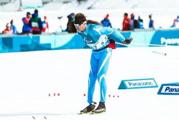Фотография к новости: Ваша медаль войдет в летопись паралимпийского спорта страны - Кулибаев поздравил Колядина 