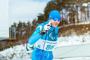 Фотография к новости: Казахстанский биатлонист занял шестое место на Паралимпиаде 