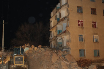 Ещё одно общежитие в Кызылорде может рухнуть в любой момент