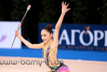 Фотография к новости: Гимнастка Адилханова выиграла "серебро" на турнире в Риге