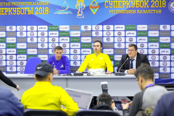 Фотография к новости:  "Астана" с новым тренером готовы к битве за Суперкубок