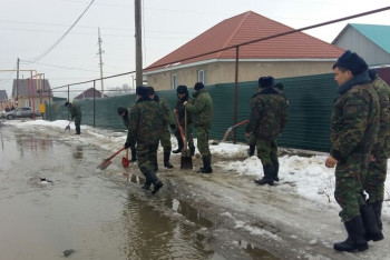 Паводки в Алматинской области: талые воды подтопили ещё один район