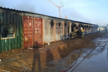 Фотография к новости: Названа предварительная причина пожара на Карабатане