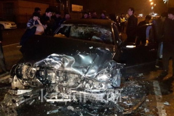 Фотография к новости: Один человек погиб, пятеро пострадали в результате ДТП в Алматы