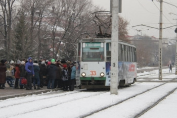 Из-за долгов за электроэнергию трамваи прекратили движение в Усть-Каменогорске