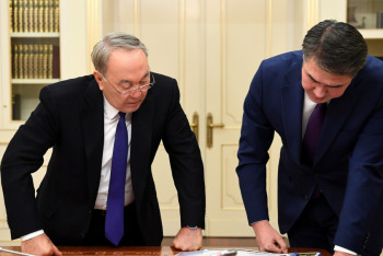 Фотография к новости: Исекешев рассказал Президенту о подготовке к празднованию 20-летия Астаны