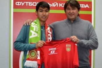 Фотография к новости: Российская "Уфа" подписала контракт с "казахским Месси"