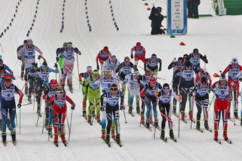 Фотография к новости: Казахстанец Виталий Пухкало финишировал 34-м по скиатлону на ОИ-2018  