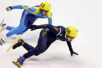 Фотография к новости: Казахстанский шорт-трекист не смог выйти в полуфинал Олимпиады-2018