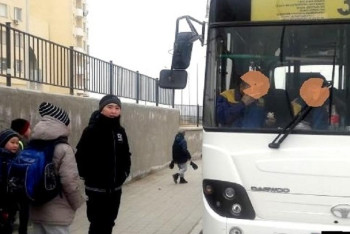 Фотография к новости: Не пустившего детей погреться в автобусе водителя накажут в Актау