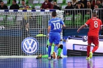 Фотография к новости: Вничью сыграла Сборная Казахстана с Россией на ЕВРО-2018