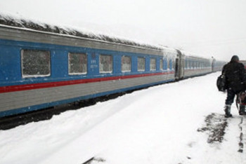 Фотография к новости: Скорость пассажирских поездов в Казахстане ограничена из-за морозов 