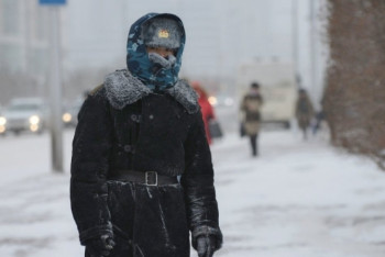 Фотография к новости: Сильные морозы сохранятся на большей части Казахстана