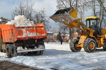 Фотография к новости: С начала года вывезено 1 млн кубов снега в Астане 
