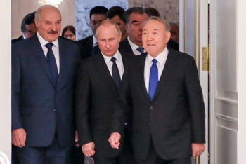 Фотография к новости: Назарбаев обсудил с Путиным итоги визита в США