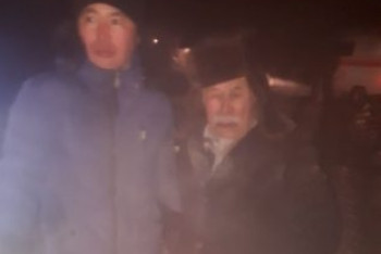 Фотография к новости: Спасатели о заблудившемся в пургу пенсионере: Он стоял по колено в снегу и не мог двигаться