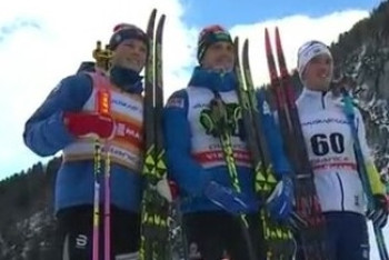 Фотография к новости: Полторанин выиграл гонку Этапа Кубка мира в Словении