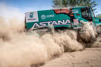 Экипаж Артура Ардавичуса вошел в пятерку лучших показателей "Дакара"