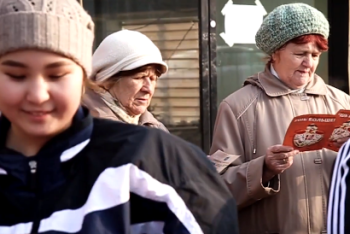 "Полные" люди призвали алматинцев к правильному питанию