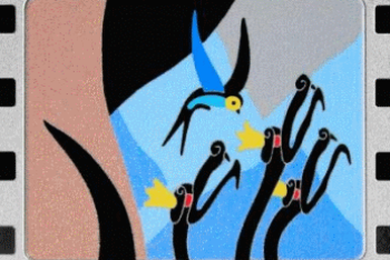 В честь 50-летия казахской анимация выпущена почтовая марка и памятная монета