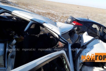 Фотография к новости: Пять человек погибли в ДТП на трассе Атырау-Астрахань