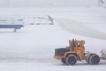 Фотография к новости: Аэропорт Астаны закрыт из-за непогоды