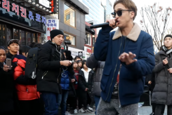 Казахстанская группа Ninety One исполнила хиты на улице Сеула