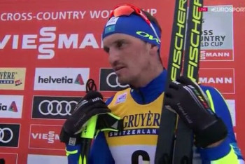 Фотография к новости: Алексей Полторанин выиграл масс-старт на многодневке "Тур де Ски"