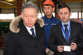 Фотография к новости: Нигматулин встретился с коллективами предприятий Акмолинской области