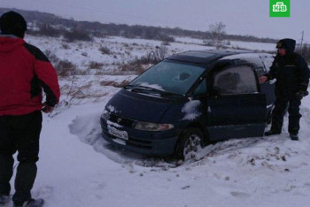 Фотография к новости: Заблудившийся в степях Казахстана россиянин три дня просидел в машине
