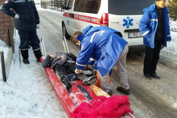 Фотография к новости: Установлена причина смерти карагандинки, упавшей на льду