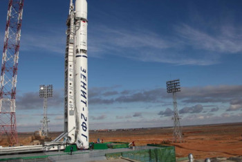 Фотография к новости: Ракета с ангольским спутником успешно запущена с «Байконура» 