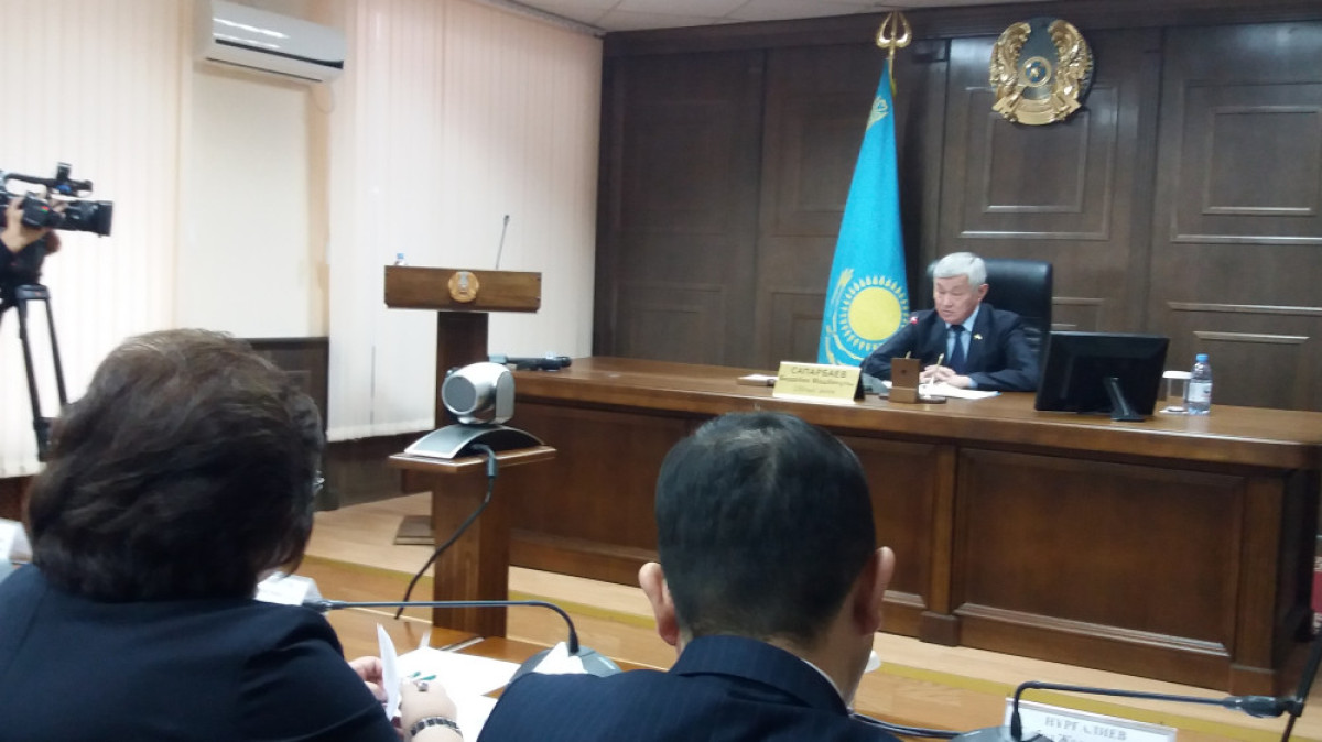 За работу для галочки отчитал идеологов аким Актюбинской области 