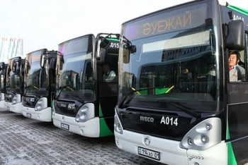 Фотография к новости: Половина общественного транспорта в РК работает на газу