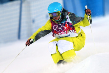 Фотография к новости: Казахстанка Юлия Галышева выиграла этап Кубка мира по могулу 