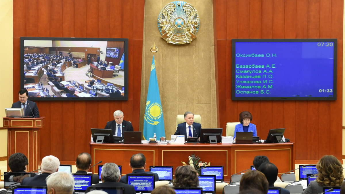 пресс-служба Мажилиса Парламента РК