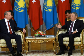 Фотография к новости: Назарбаев и Эрдоган обсудили предстоящие встречи 