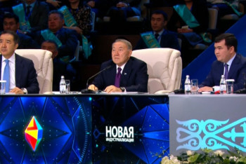 Фотография к новости: Работе индустриального объекта «Установка осушки газа» дал старт глава государства