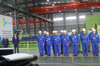 Фотография к новости: Завод по производству нефтяного оборудования открыли в Актобе