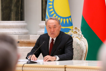 Фотография к новости: Товарооборот с Беларусью увеличился на 60% - Назарбаев