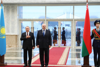 Фотография к новости: Назарбаев встретился с Лукашенко в Минске