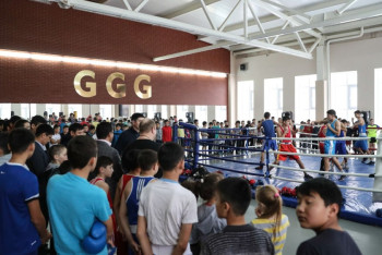 Фотография к новости: В спорткомплексе имени Головкина в Караганде появился олимпийский ринг