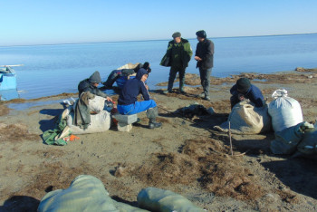 Фотография к новости: Браконьеров с 200 кг рыбы задержали на Малом Арале